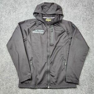 KLIM Alpha Hoodie Jacket Mens Small Black Full Zip‎ Lightweight Outdoor Riding